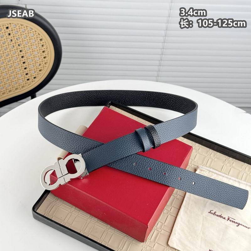 Ferragamo belt 34mmX105-125cm 8L (83)