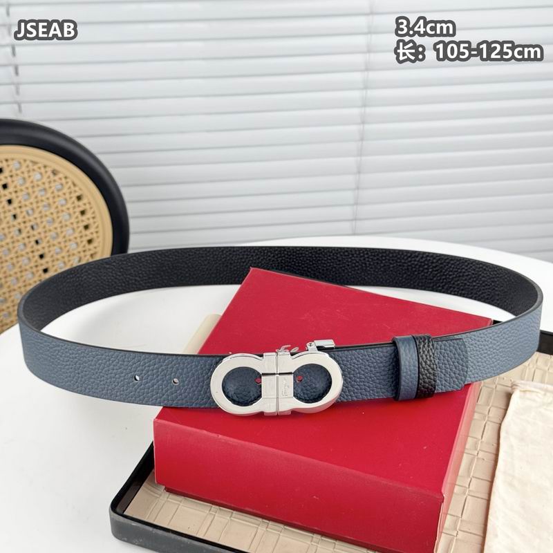 Ferragamo belt 34mmX105-125cm 8L (84)