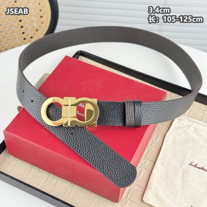 Ferragamo belt 34mmX105-125cm 8L (85)