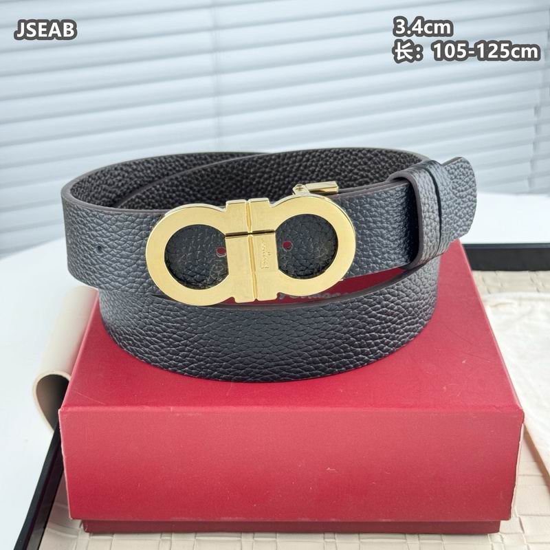 Ferragamo belt 34mmX105-125cm 8L (86)