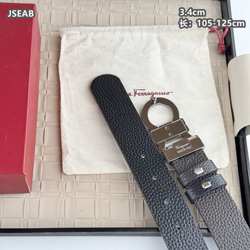 Ferragamo belt 34mmX105-125cm 8L (89)
