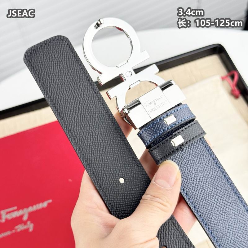 Ferragamo belt 34mmX105-125cm 8L (9)