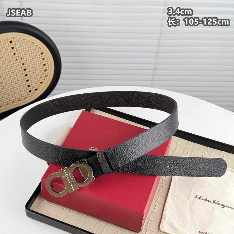 Ferragamo belt 34mmX105-125cm 8L (91)