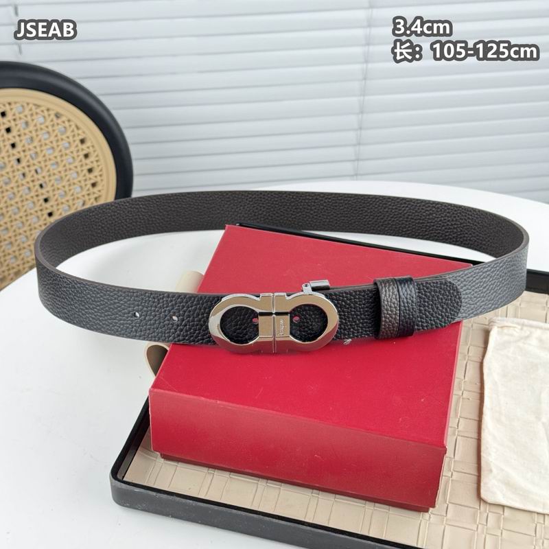 Ferragamo belt 34mmX105-125cm 8L (92)