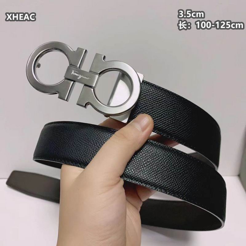 Ferragamo belt 35mmX100-125cm 8L (101)