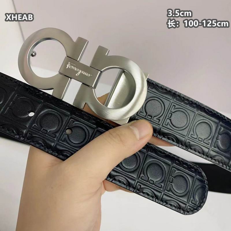 Ferragamo belt 35mmX100-125cm 8L (110)