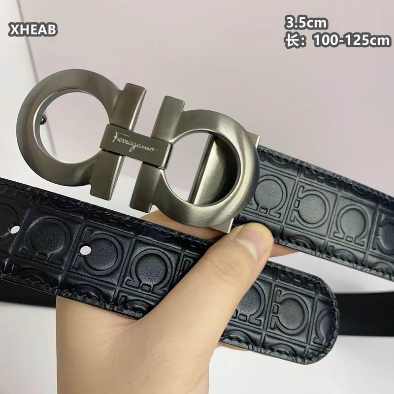 Ferragamo belt 35mmX100-125cm 8L (114)