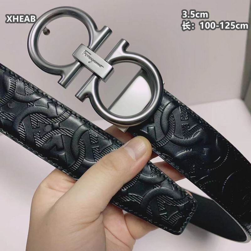 Ferragamo belt 35mmX100-125cm 8L (115)