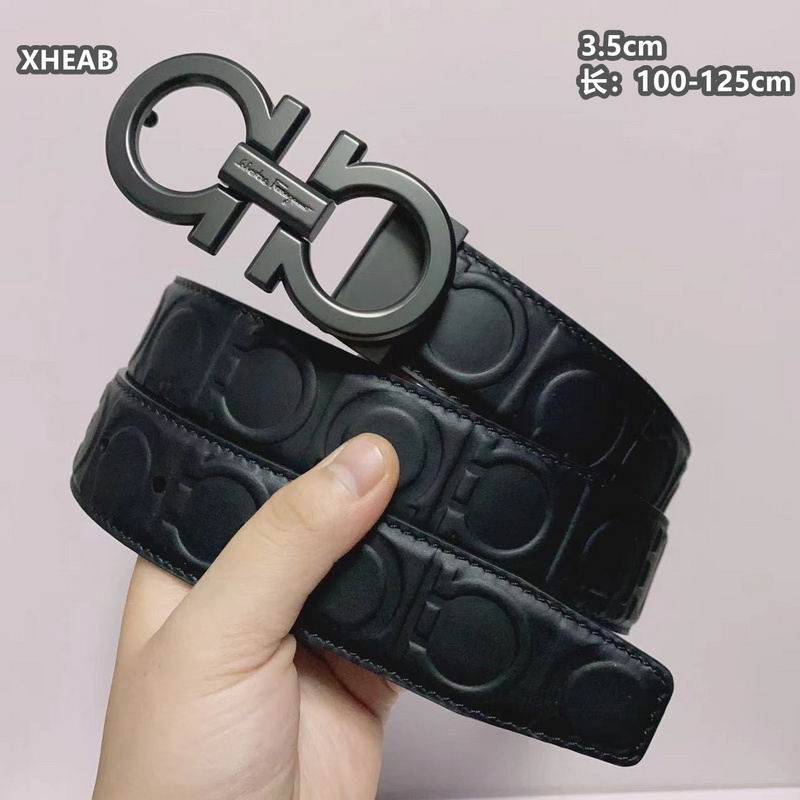 Ferragamo belt 35mmX100-125cm 8L (125)