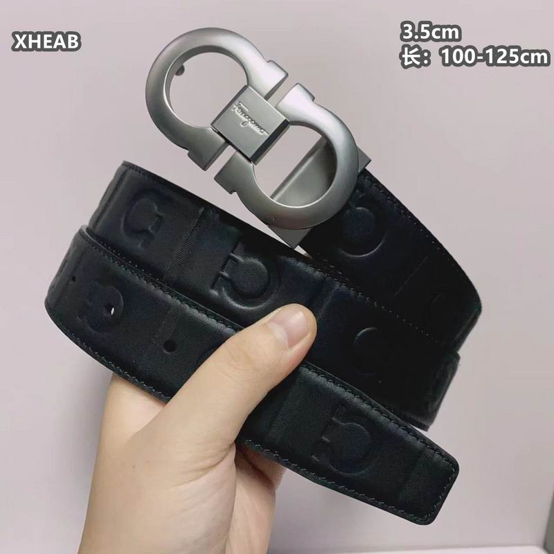 Ferragamo belt 35mmX100-125cm 8L (136)