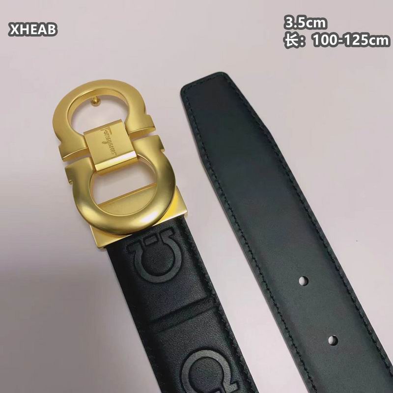 Ferragamo belt 35mmX100-125cm 8L (137)