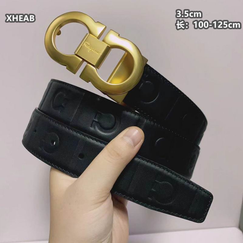 Ferragamo belt 35mmX100-125cm 8L (139)