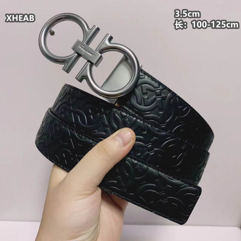 Ferragamo belt 35mmX100-125cm 8L (142)