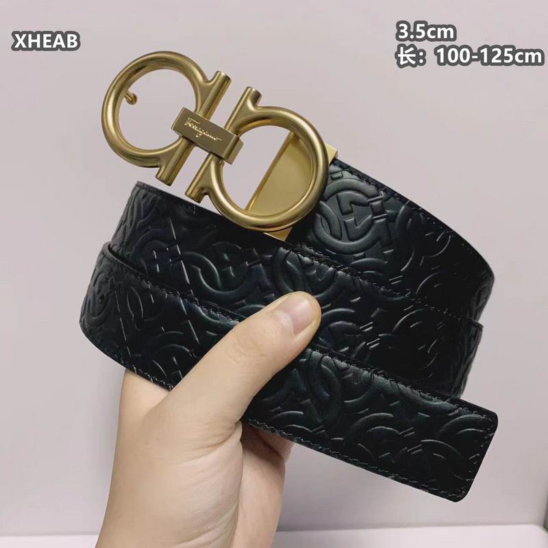 Ferragamo belt 35mmX100-125cm 8L (145)