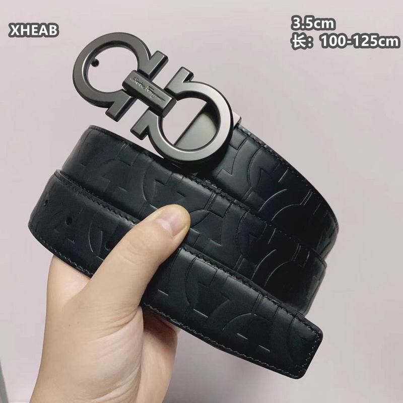 Ferragamo belt 35mmX100-125cm 8L (149)