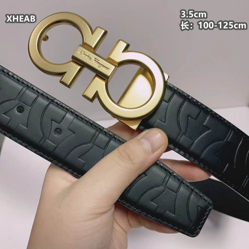 Ferragamo belt 35mmX100-125cm 8L (150)