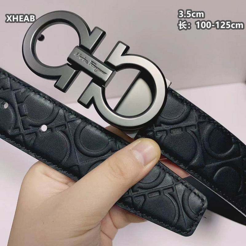 Ferragamo belt 35mmX100-125cm 8L (159)