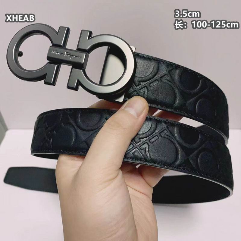 Ferragamo belt 35mmX100-125cm 8L (160)