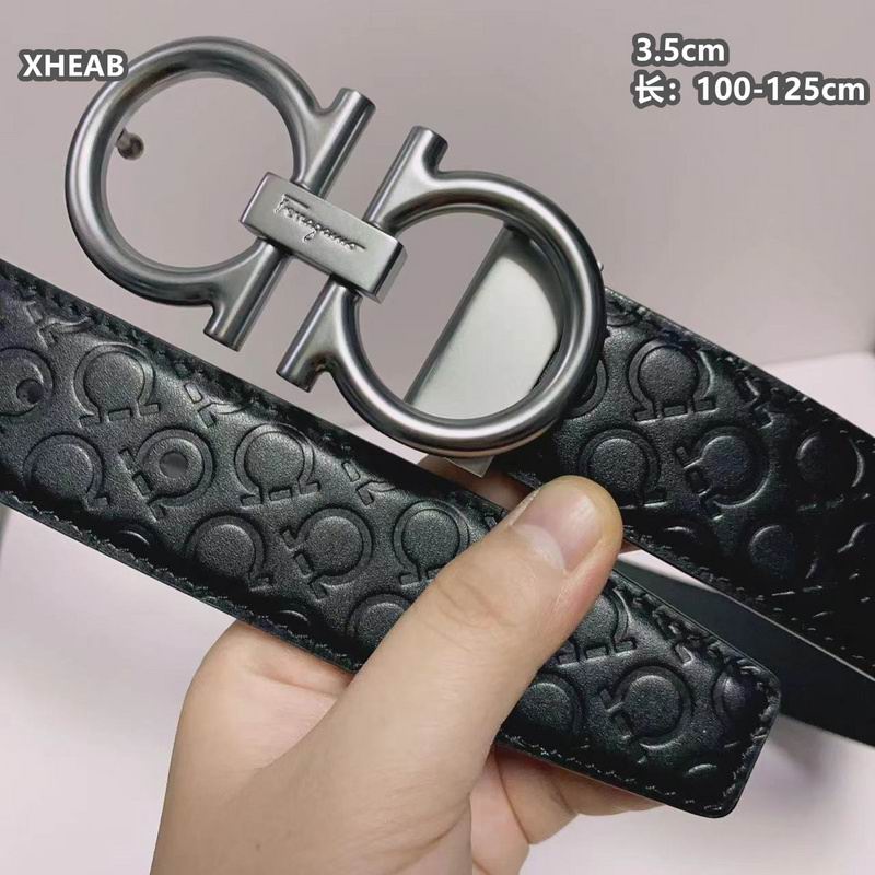 Ferragamo belt 35mmX100-125cm 8L (167)