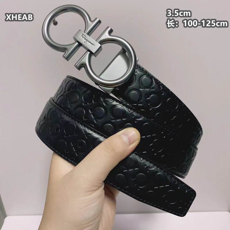 Ferragamo belt 35mmX100-125cm 8L (169)