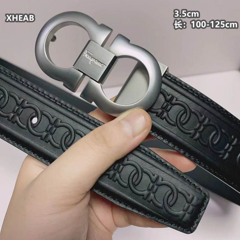 Ferragamo belt 35mmX100-125cm 8L (173)