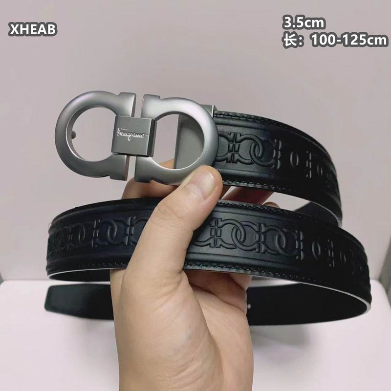 Ferragamo belt 35mmX100-125cm 8L (174)