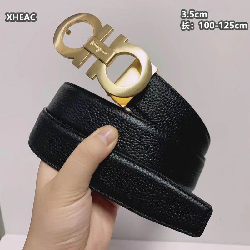 Ferragamo belt 35mmX100-125cm 8L (48)