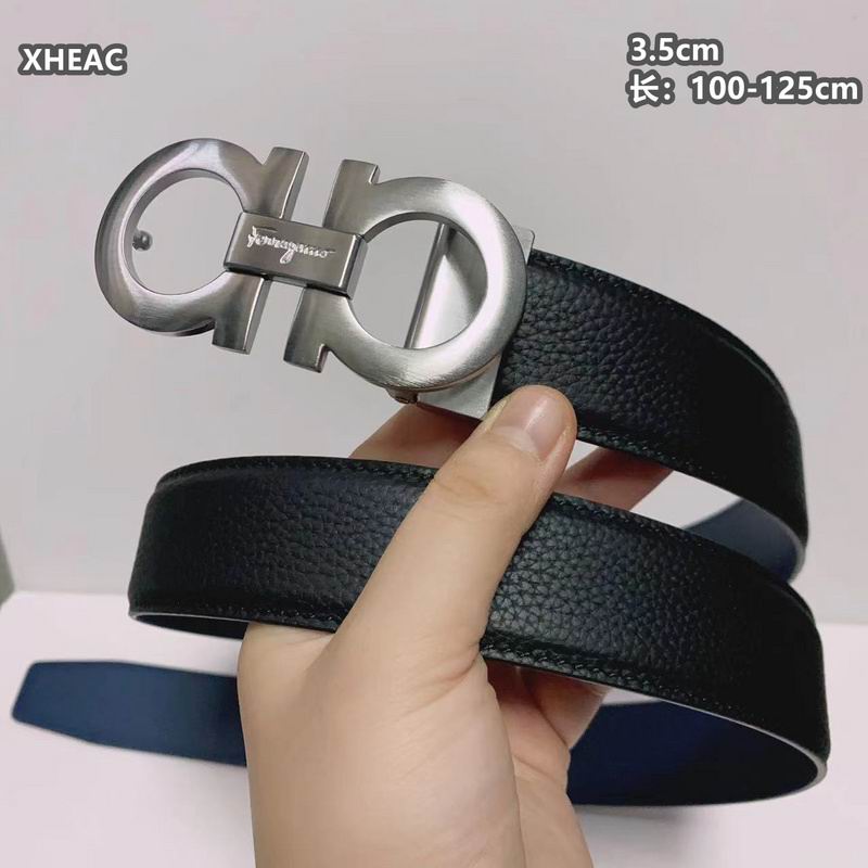 Ferragamo belt 35mmX100-125cm 8L (50)