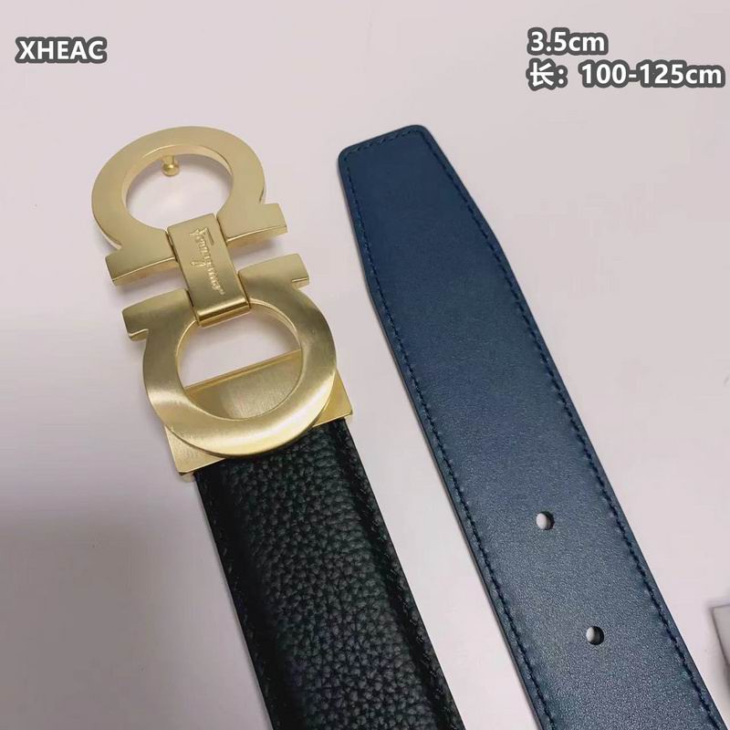 Ferragamo belt 35mmX100-125cm 8L (52)