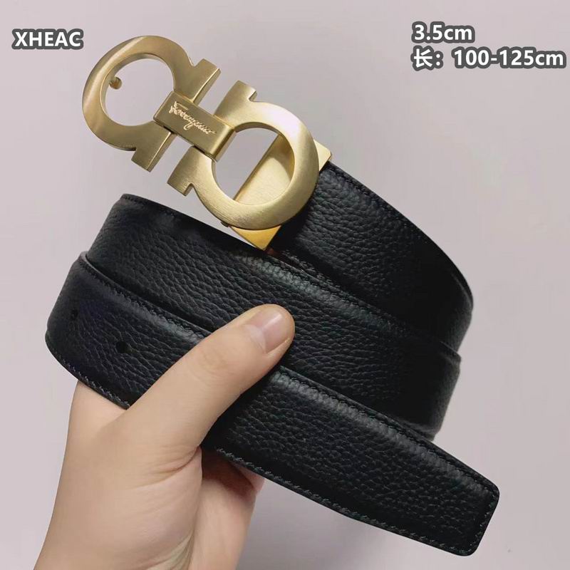 Ferragamo belt 35mmX100-125cm 8L (54)