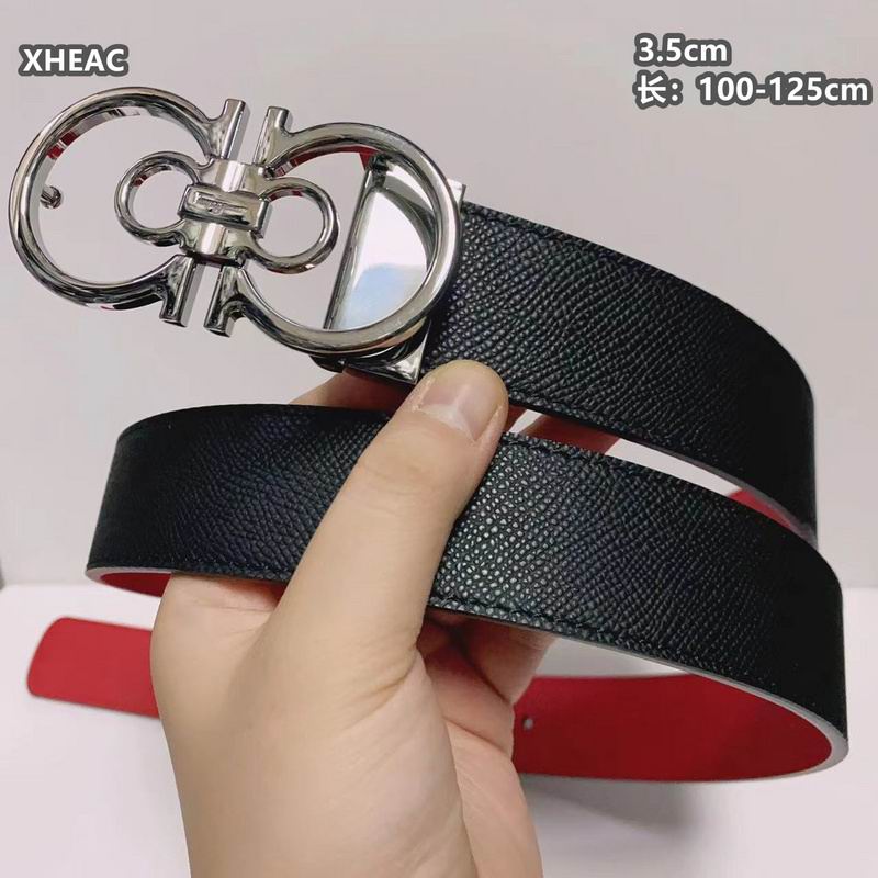 Ferragamo belt 35mmX100-125cm 8L (56)