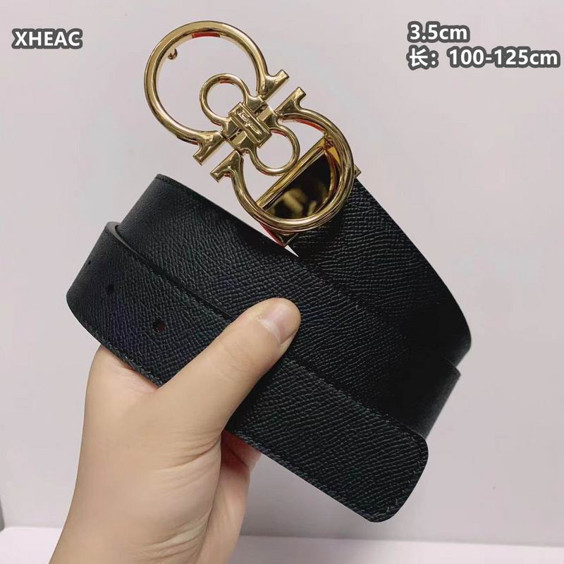 Ferragamo belt 35mmX100-125cm 8L (60)