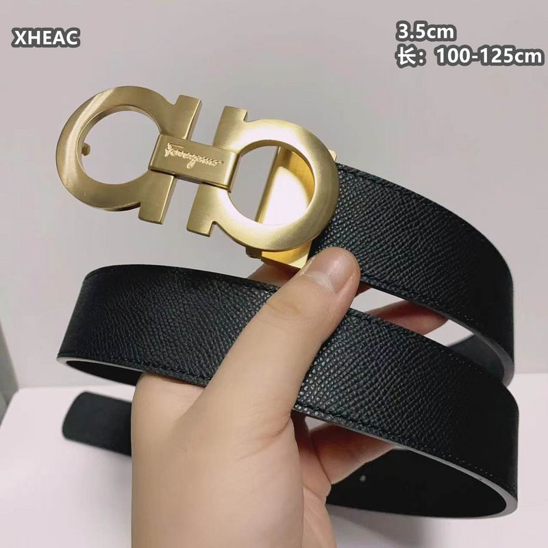 Ferragamo belt 35mmX100-125cm 8L (65)