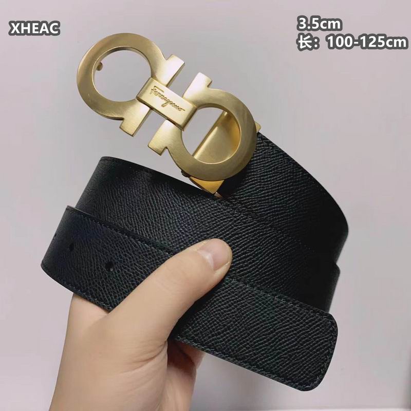 Ferragamo belt 35mmX100-125cm 8L (66)