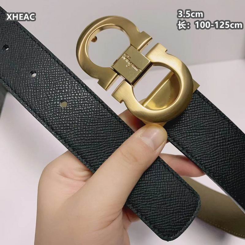 Ferragamo belt 35mmX100-125cm 8L (70)