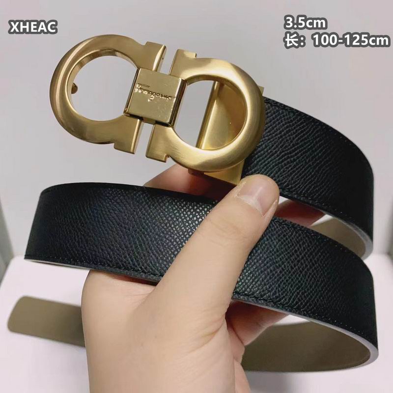 Ferragamo belt 35mmX100-125cm 8L (71)