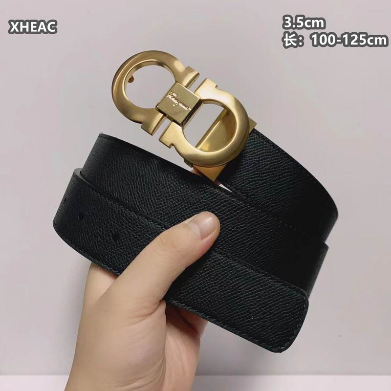 Ferragamo belt 35mmX100-125cm 8L (72)