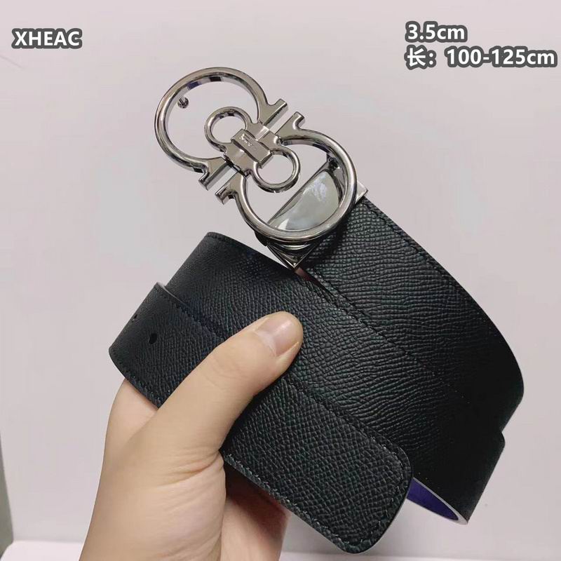 Ferragamo belt 35mmX100-125cm 8L (75)