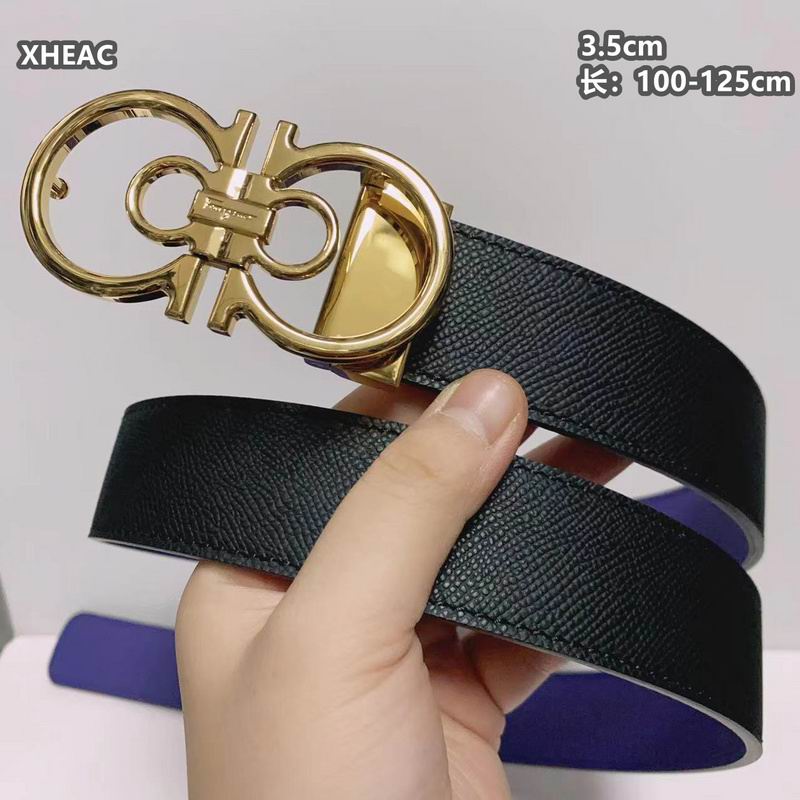 Ferragamo belt 35mmX100-125cm 8L (77)
