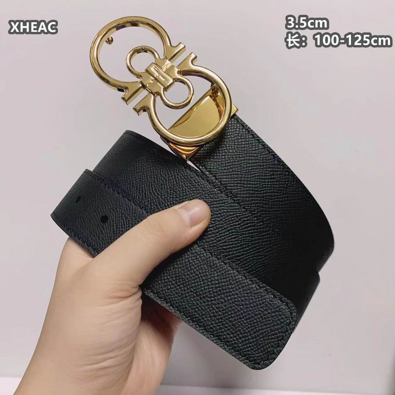 Ferragamo belt 35mmX100-125cm 8L (78)