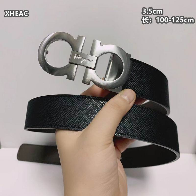 Ferragamo belt 35mmX100-125cm 8L (80)