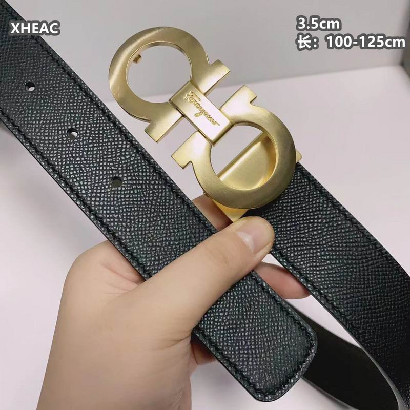 Ferragamo belt 35mmX100-125cm 8L (82)