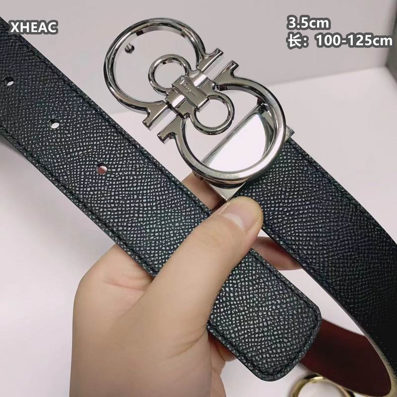 Ferragamo belt 35mmX100-125cm 8L (85)