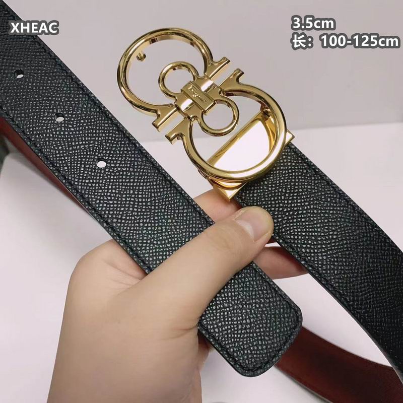 Ferragamo belt 35mmX100-125cm 8L (88)