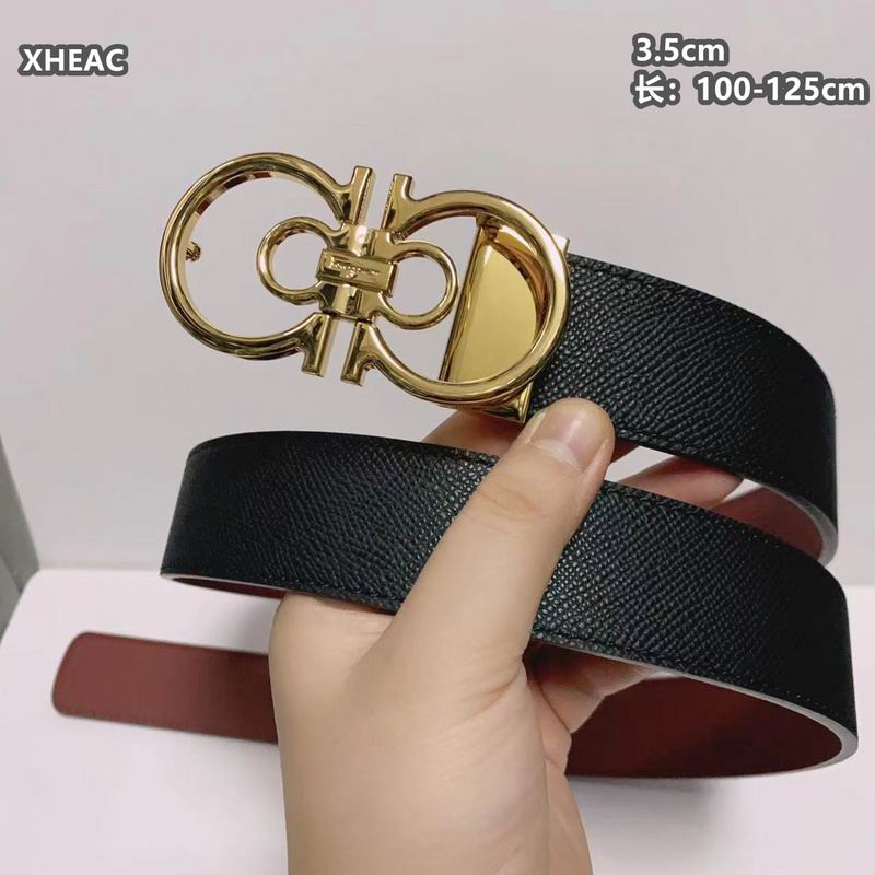 Ferragamo belt 35mmX100-125cm 8L (89)