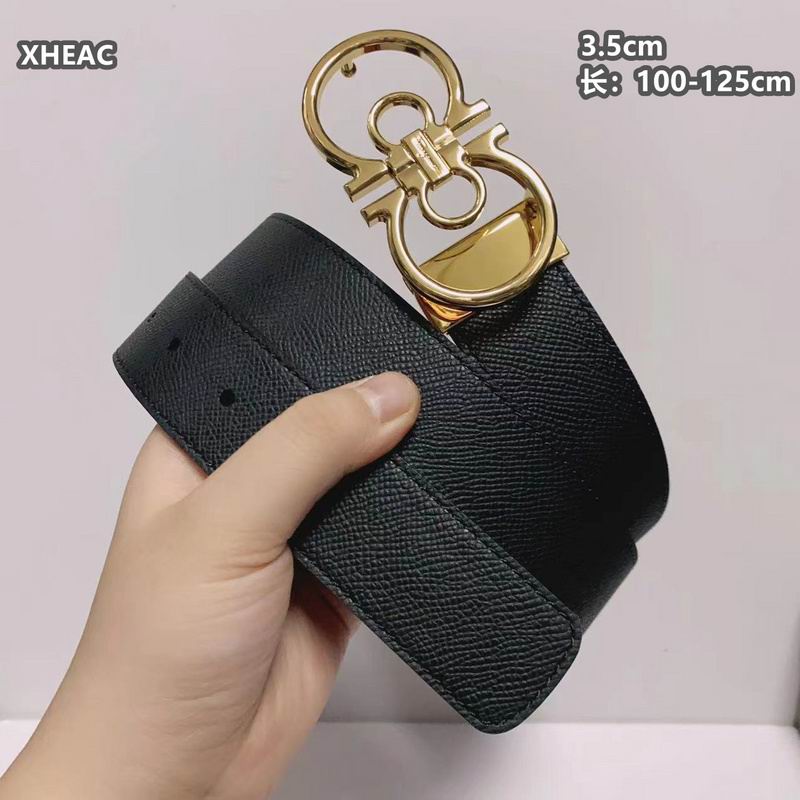 Ferragamo belt 35mmX100-125cm 8L (90)