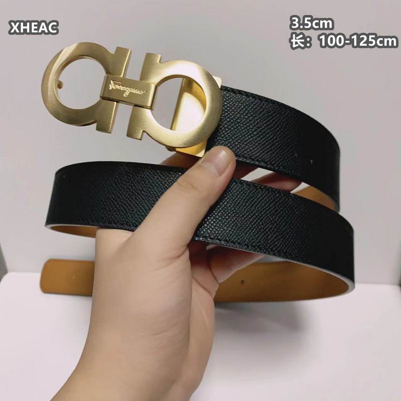 Ferragamo belt 35mmX100-125cm 8L (95)