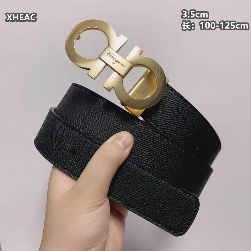 Ferragamo belt 35mmX100-125cm 8L (96)