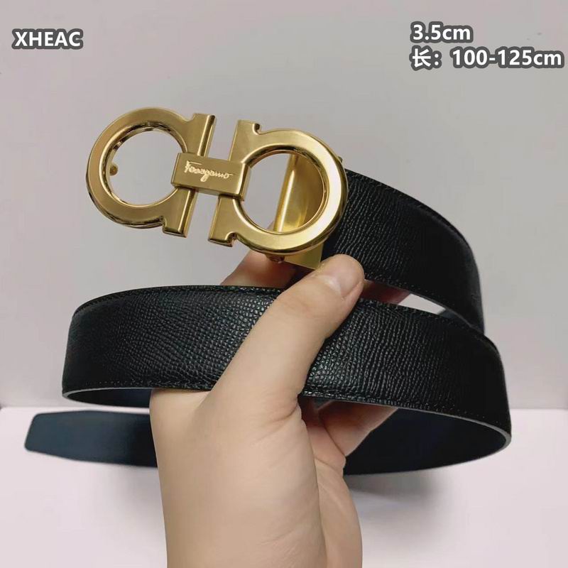 Ferragamo belt 35mmX100-125cm 8L (98)