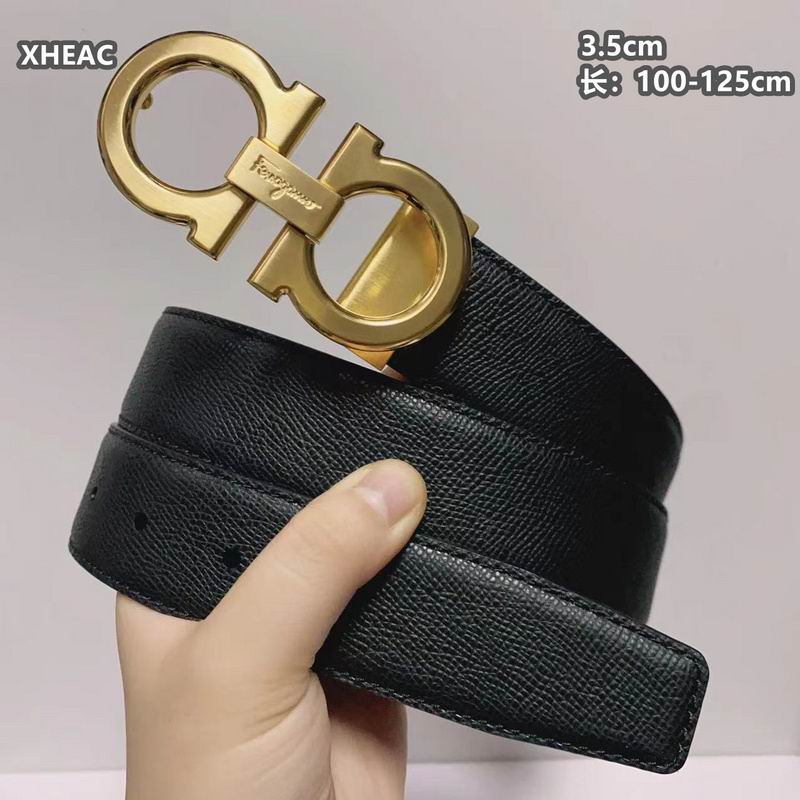 Ferragamo belt 35mmX100-125cm 8L (99)